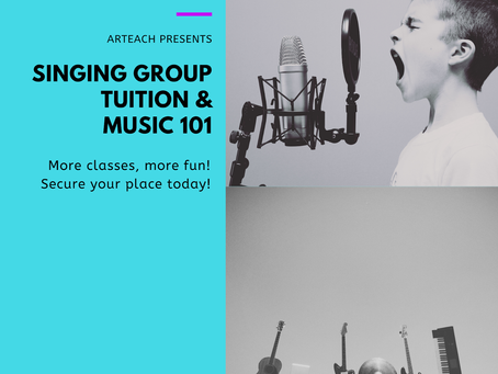 Singing Group Tuition and Music 101!