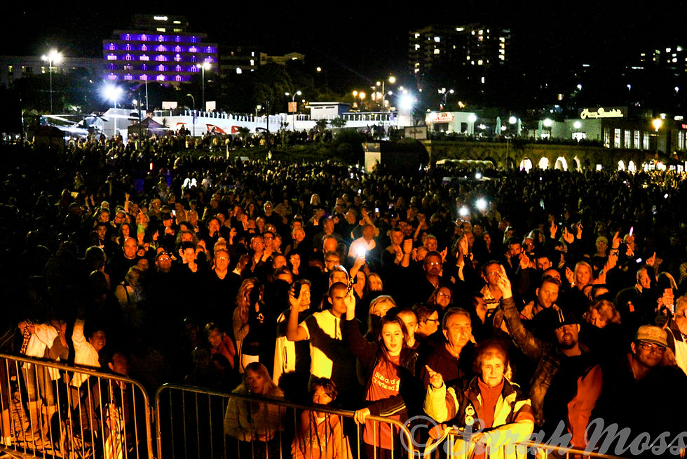 Crowd at ABBA Chique gig