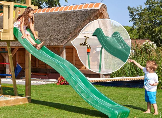 Sīktēls: Bērnu rotaļu laukums Tower 2-Swing