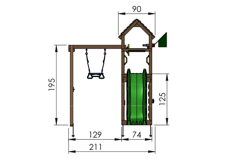 Sīktēls: Cocoon 1-Swing