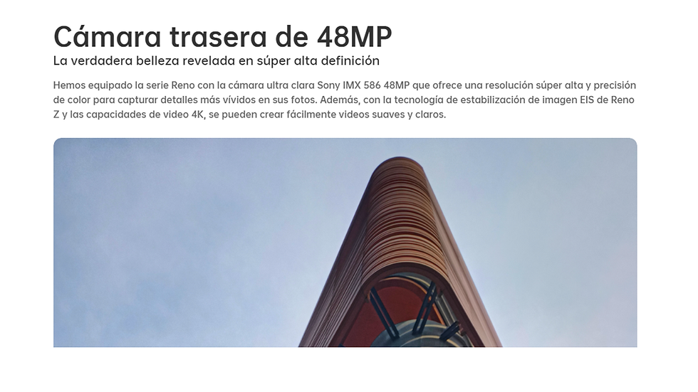 Miniatura: OPPO RENO Z 6 RAM +256 ROM