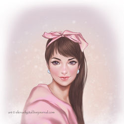 Girl portrait - practice