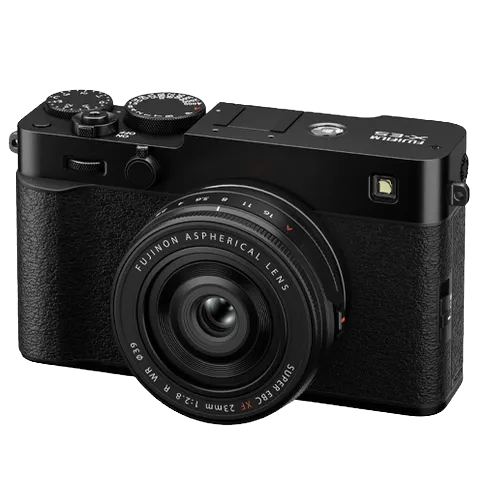 Fujifilm X-E5 + XF 23mm F/2.8 R WR zwart