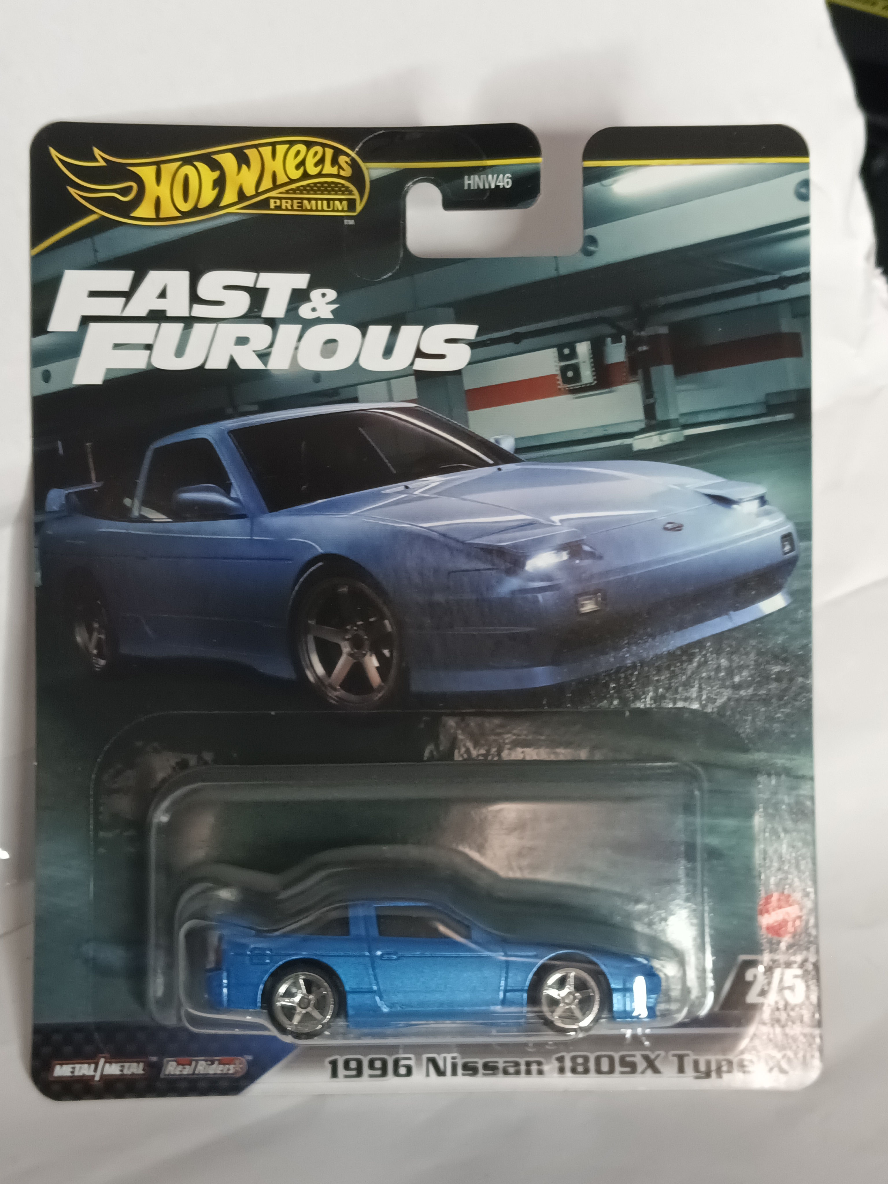 Hot Wheels Fast and Furious Series #2 1996 Nissan 180SX Type X