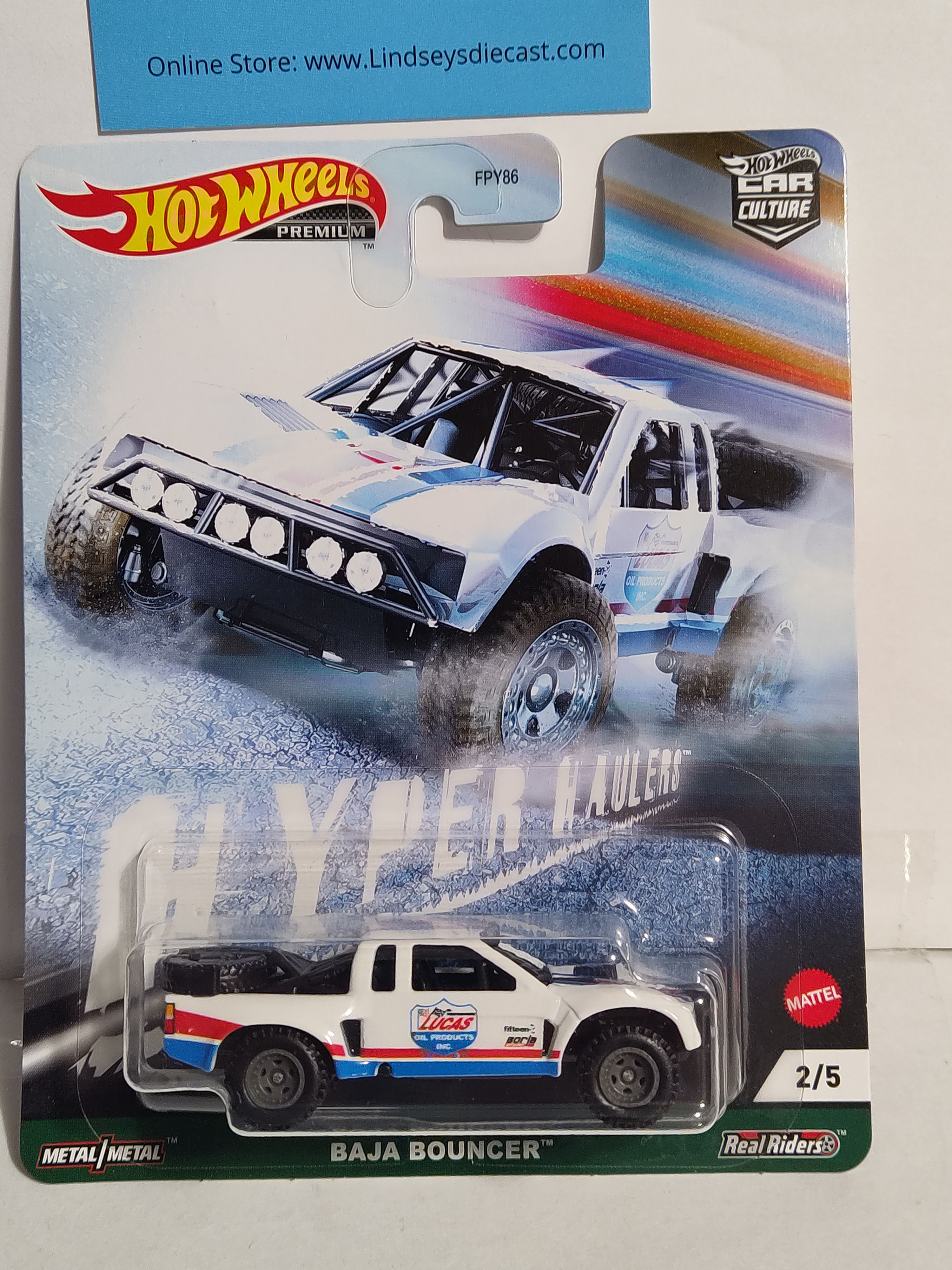 Hot Wheels GRJ85 Hyper Haulers Series #2 Baja Bouncer