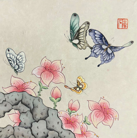 Flowers & Butterflies 2