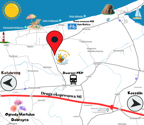 Domki nad morzem na wynajem