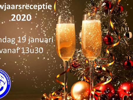 Nieuwjaarsreceptie om 13u30