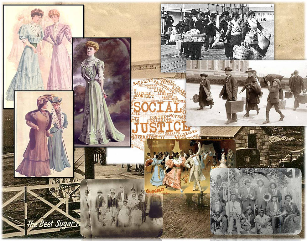 Ragtime Concept Board