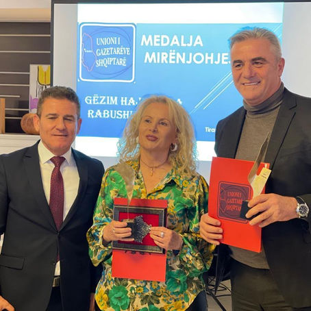 Dekorata e 101-të për Gëzim Hajdinagën