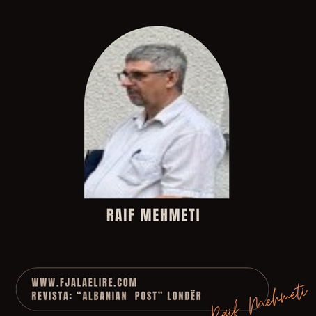 Raif Mehmeti:  SHKOLLA NË SKROMË...