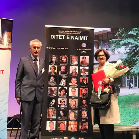 “ANËTARE NDERI” e Festivalit Ndërkombëtar “Ditët e Naimit”.