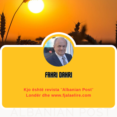 Fahri Dahri: Kush ishe? Kush je?  Dhe kush do jesh?!