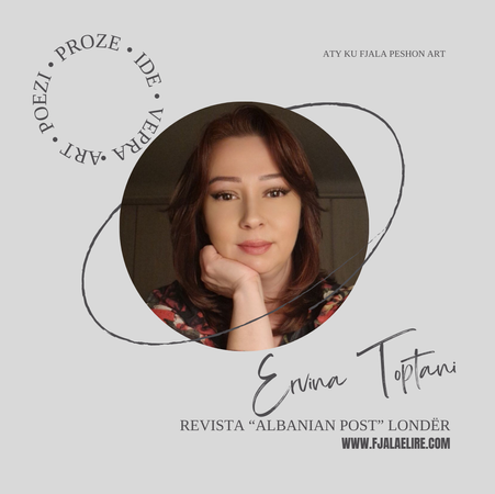 Ervina Toptani: Dëshirë për t'u rikthyer tek rrënjët