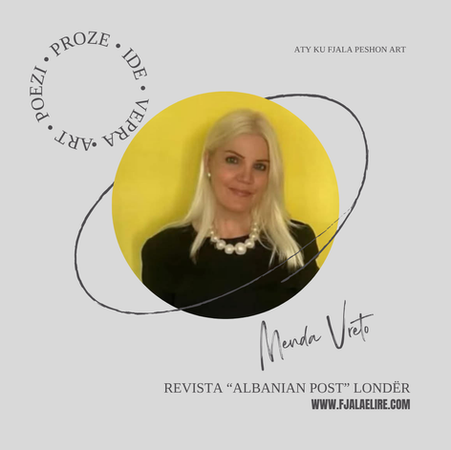 Menda Vreto: Fillimi... me refuzim, me varfëri dhe me heshtje