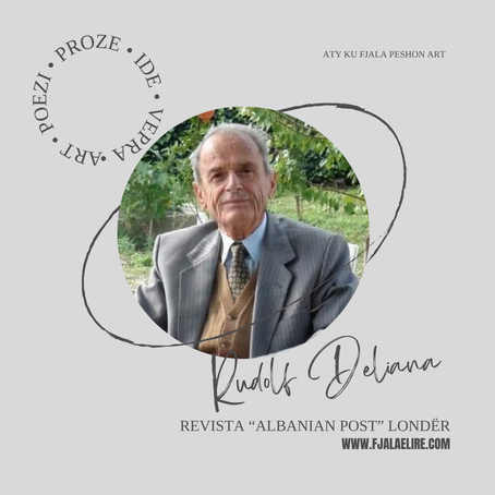 Hiqmet Mehmetaj: RUDOLF  DELIANA, PERSONALITET I SHQUAR I ARSIMIT KOMBĒTAR