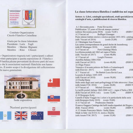 Shqipëria në Ekspozitën Filatelike ,,CINISELLO -2019,, ITALIA