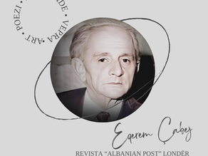 Fatmir Terziu: Kur Kosova i dedikohej Eqrem Çabejt, poezi të botuara dhe të ribotuara