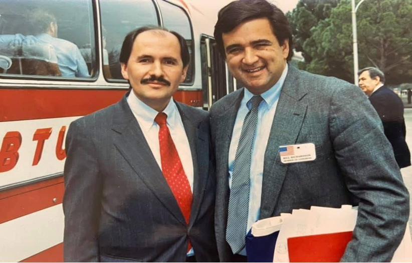 Në Tiranë me Kongresistin, ish-governatorin e shtetit Nju Meksiko, dhe ish-ambasadorin amerikan në Kombet e Bashkuara, Z. Bill Richardson