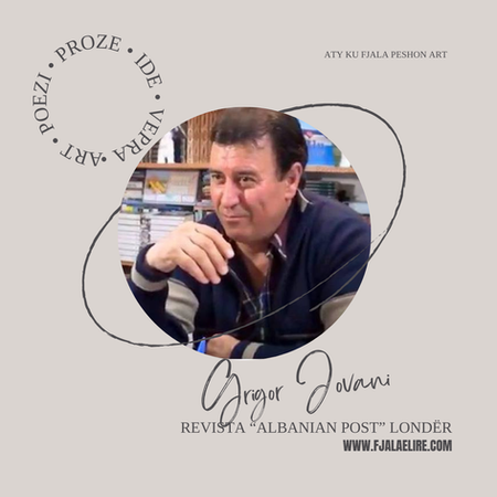 Fatmir Terziu: Në kujtim të poetit Grigor Jovani