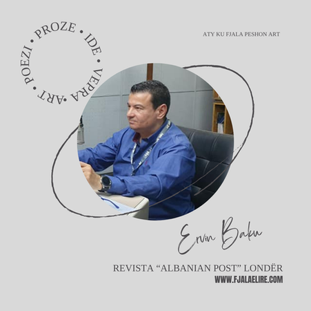 BUJAR QESJA: Ervin Baku njeriu që e kthen sfidën në energji