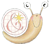 Logo escargot pour la papeterie en ligne de Cécile Vigour