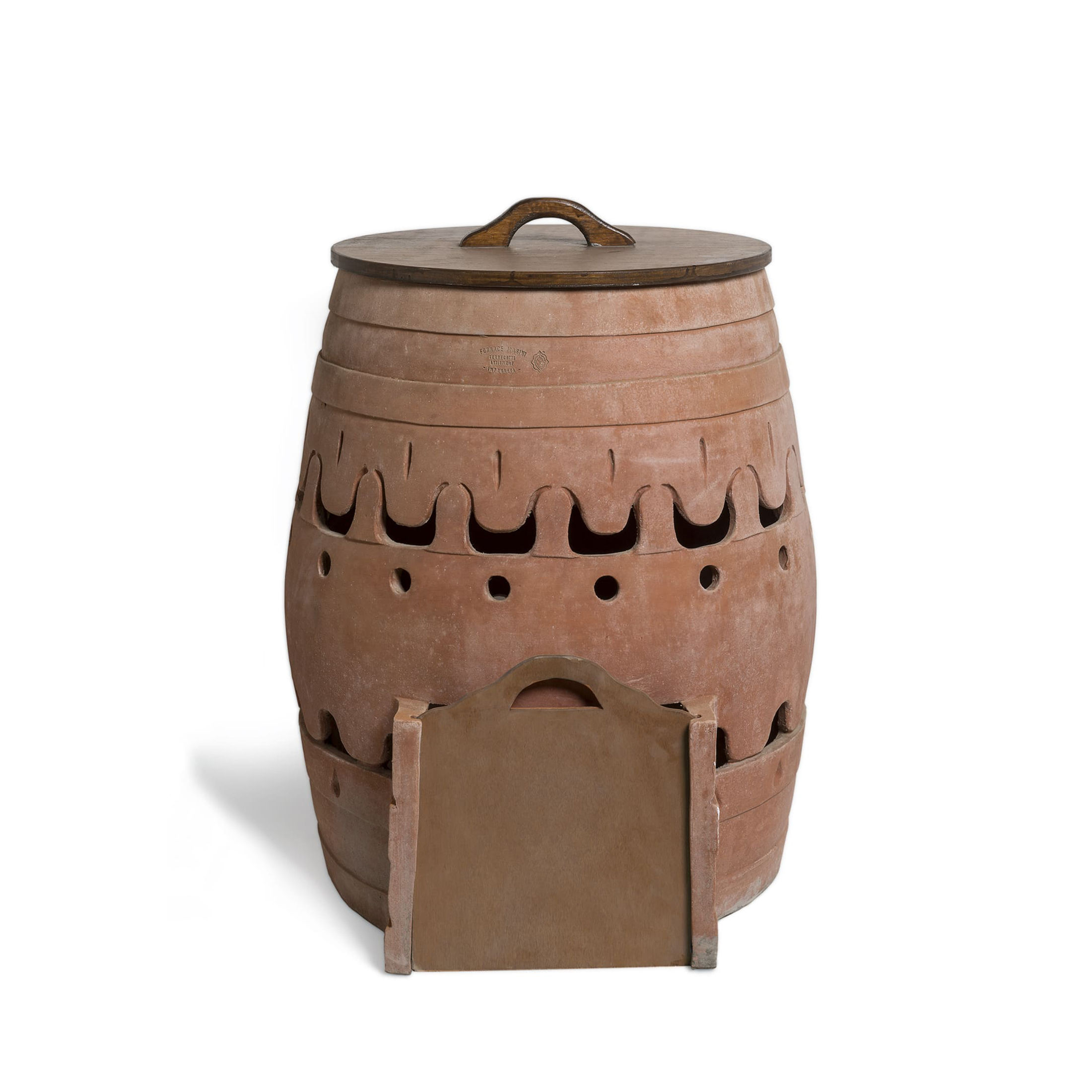 Terracotta composter Barrique