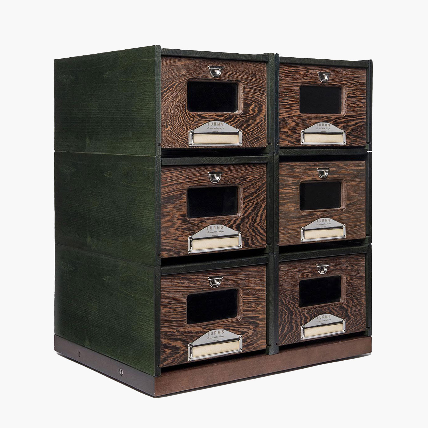 Wengue Wooden Shoe Rack