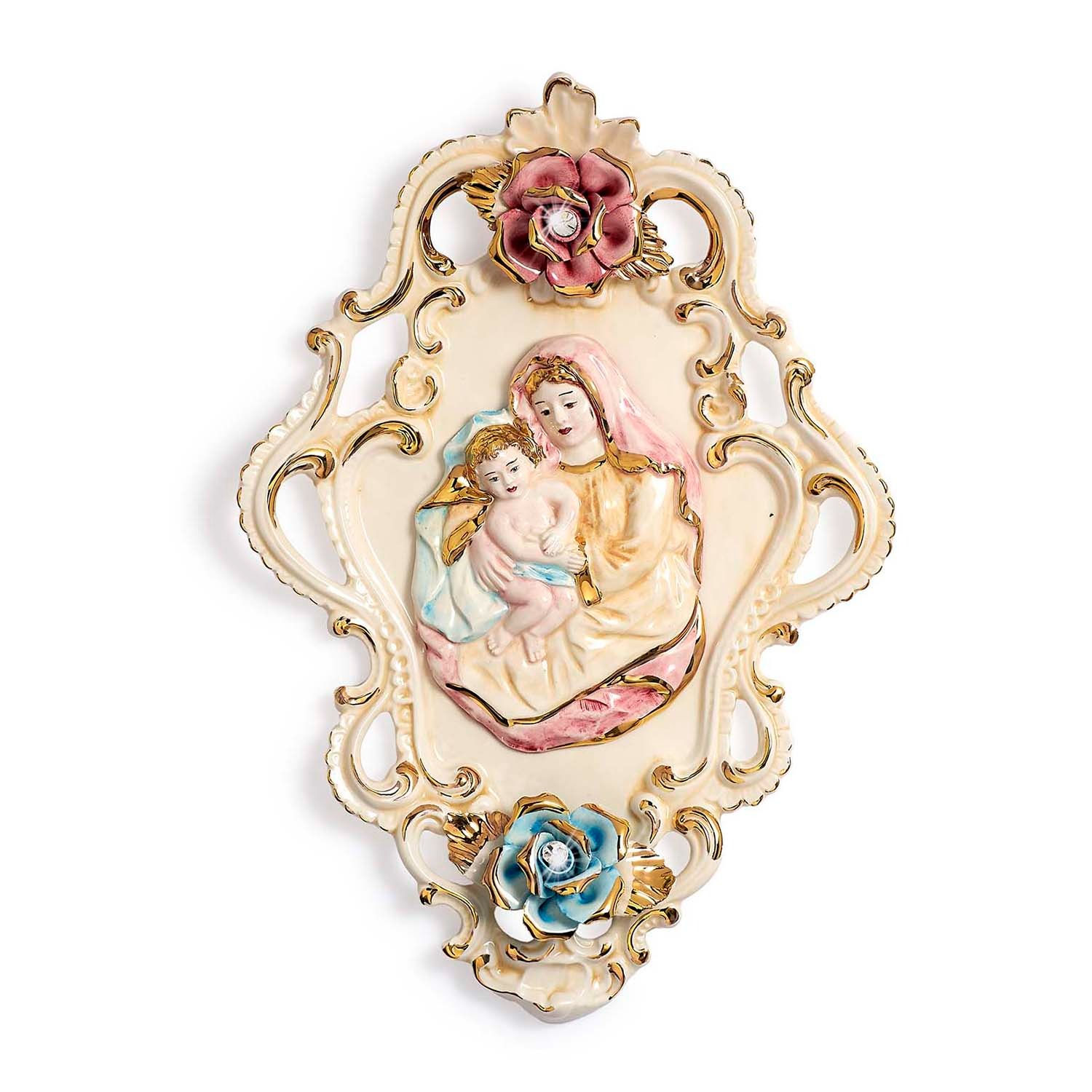 Madonna and Child Jesus Mural Capodimonte