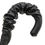 Thumbnail: Snake Print Umbrella with Ruched Leather Handle
