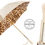 Thumbnail: Creamy-White Leopard Print Umbrella