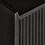 Thumbnail: Sipario 3-Doors Low Black Ash Sideboard