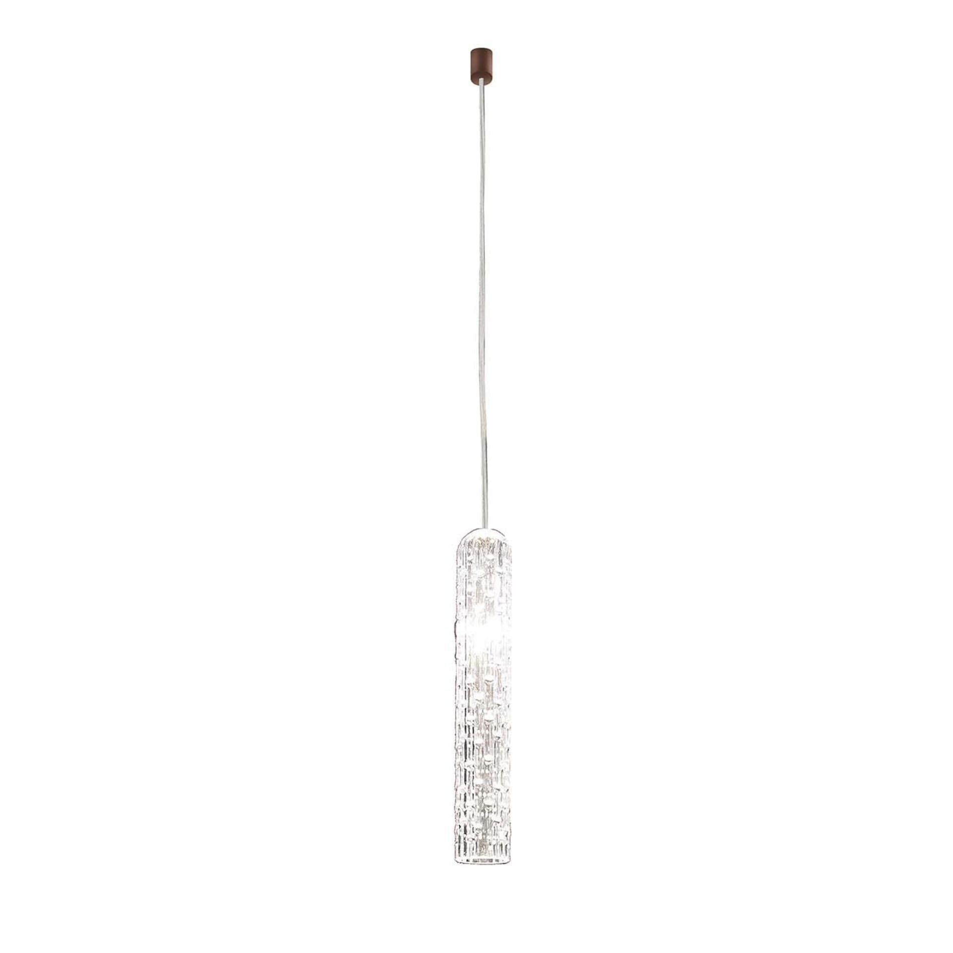 Pipe Glass Pendant Lamp
