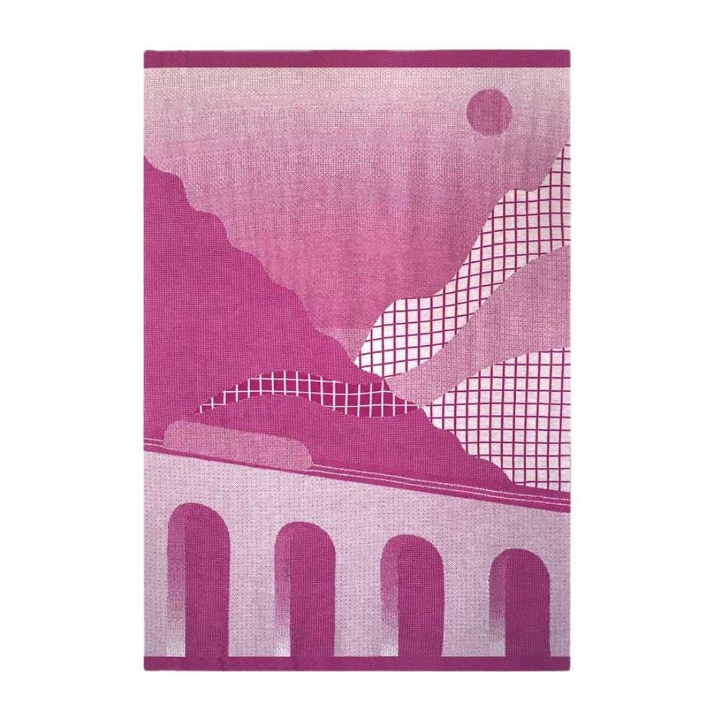 Panoramica Plaid fuchsia by Lanificio Leo