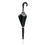 Thumbnail: Snake Print Umbrella with Ruched Leather Handle