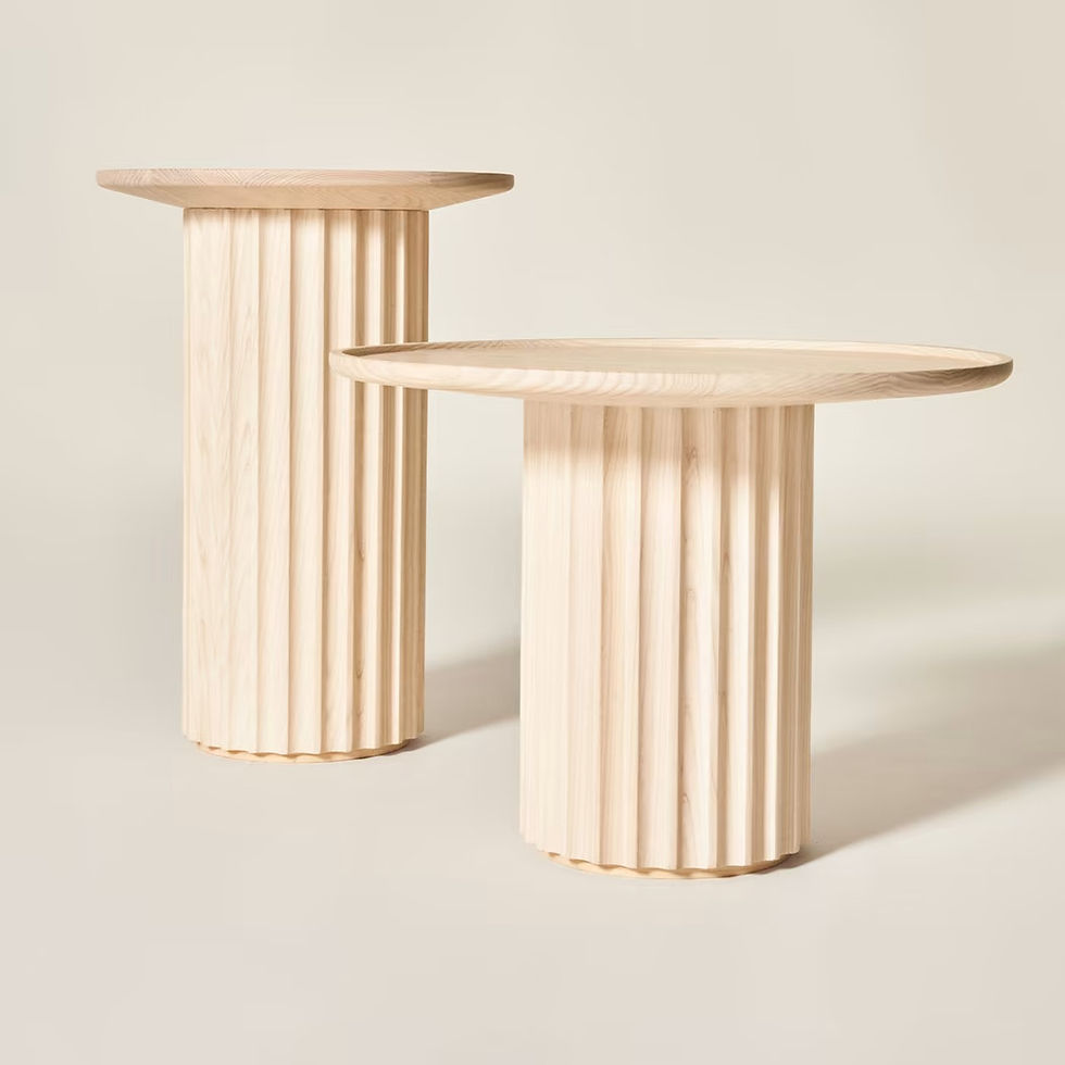 Miniatura: Capitello Slim Natural Ash Side Table
