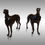 Miniatura: Duo chrti -
