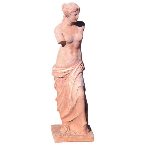 Terracotta statue of Venus de Milo