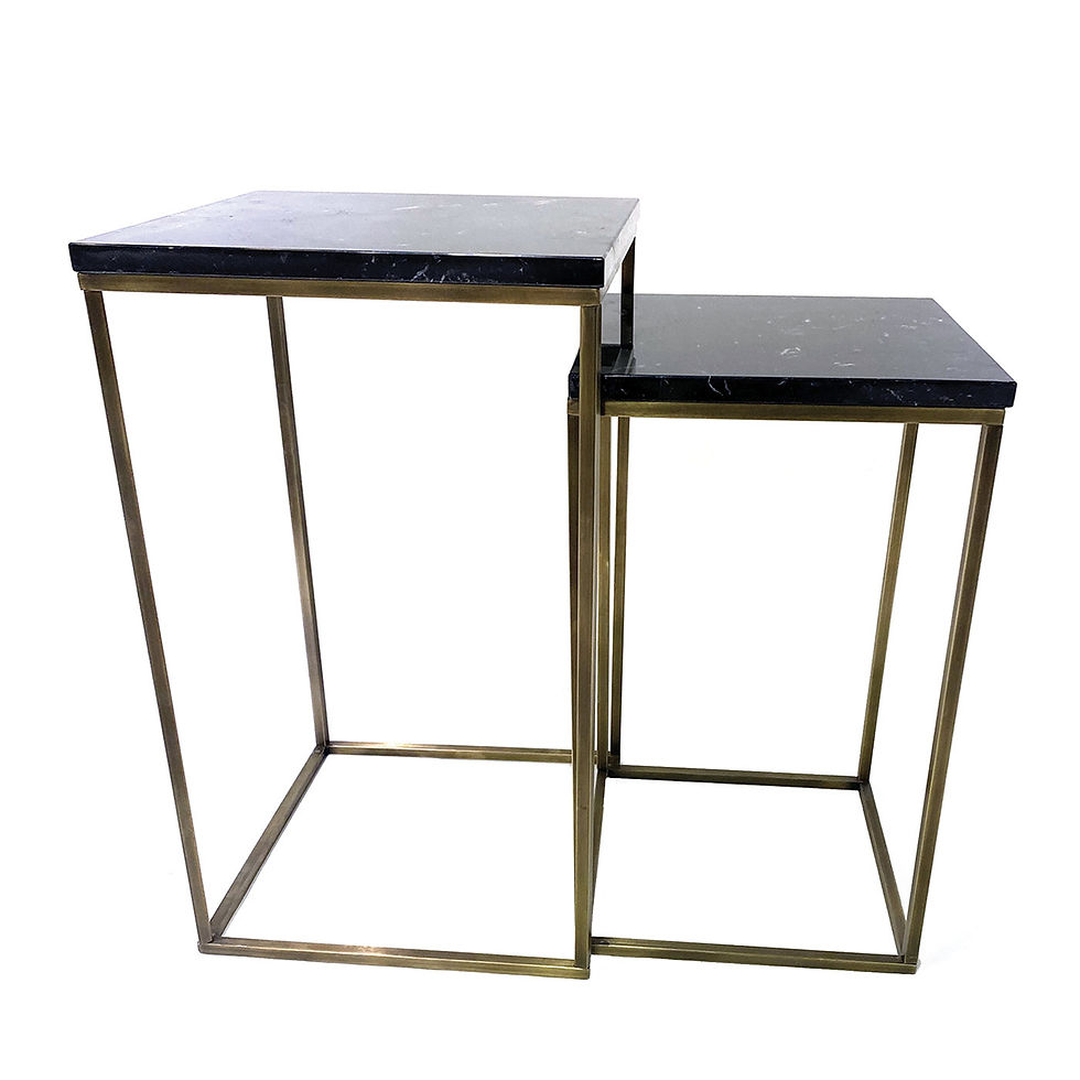 Set of Marble Tables