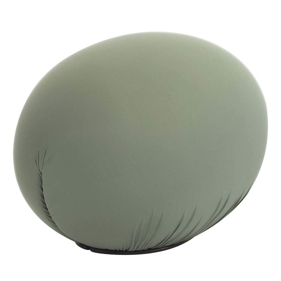 Tato Green Pouf by Enrico Baleri and Denis Santachiara