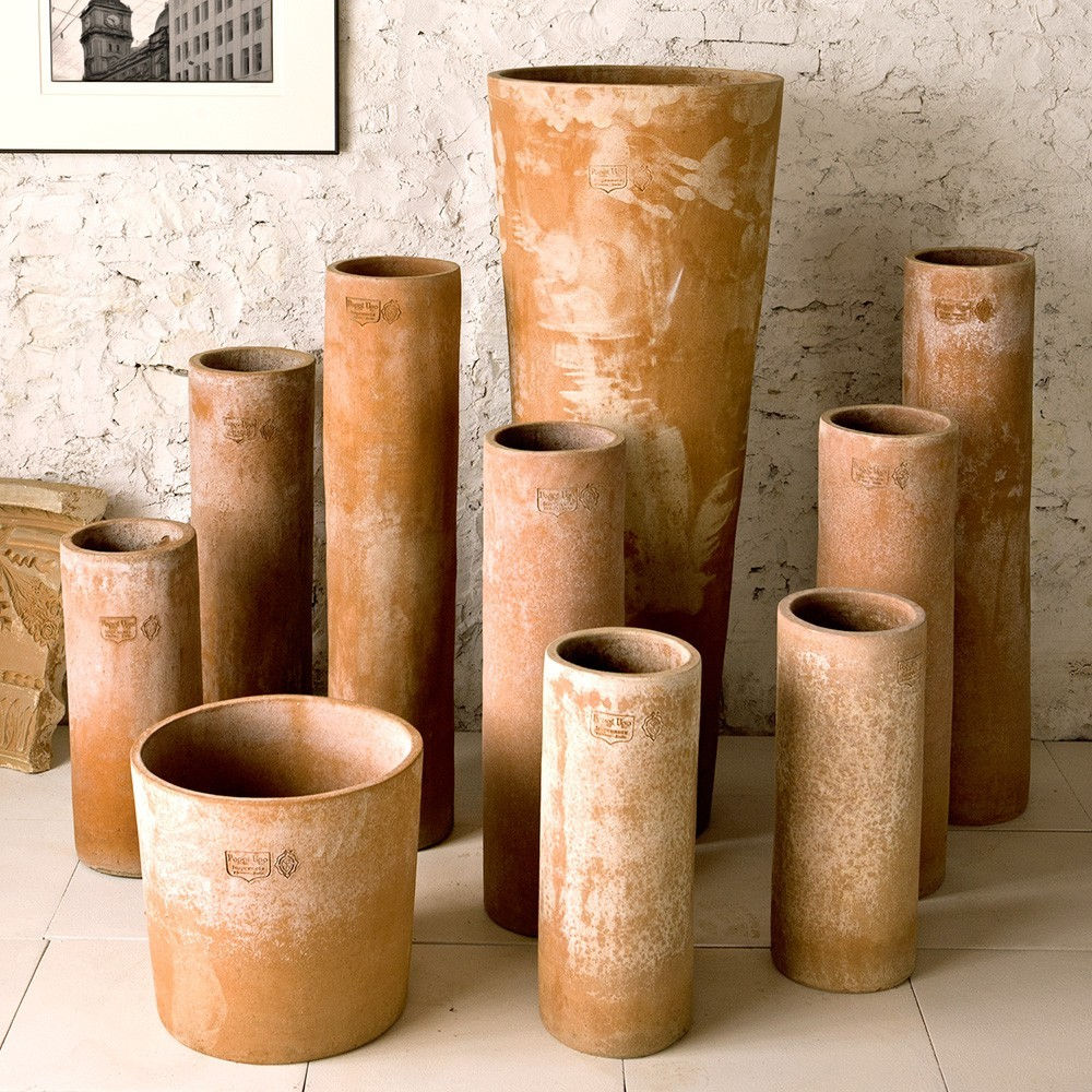 Terakotový květináč Slender pot