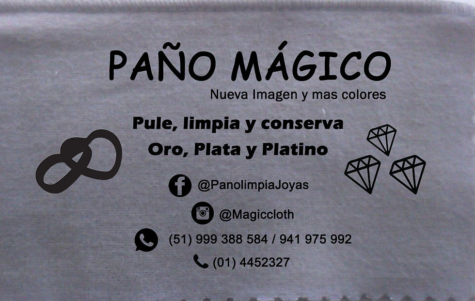 Miniatura: Paño Mágico Limpia Joyas