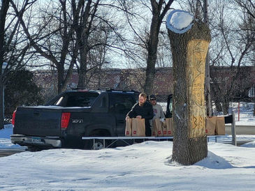 Monthly Food Pantry at Baldrshof