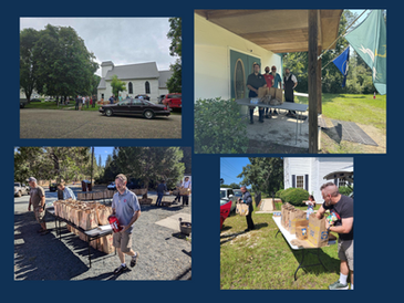 159 Families fed by AFA Food Pantries in August! Thank you to all who helped!