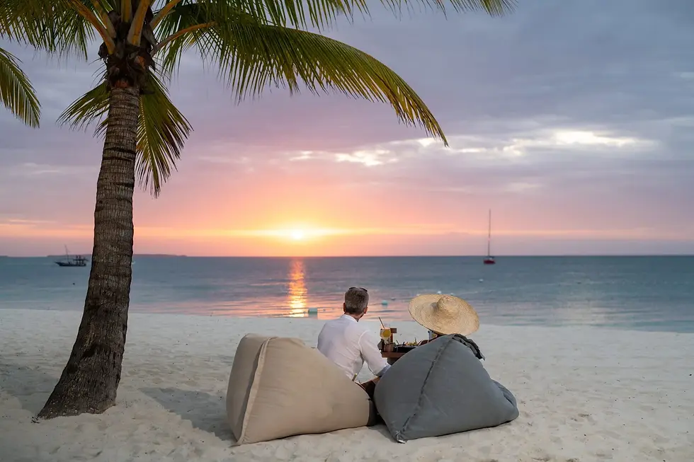 honeymoon-safari-beach-sunset