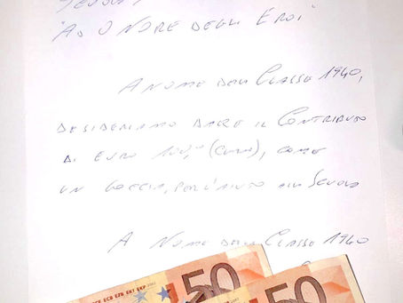 GRAZIE per la Vostra Vicinanza, riconoscimento ed Affetto