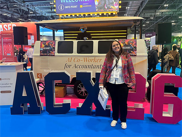 Brittany at Accountex 2026