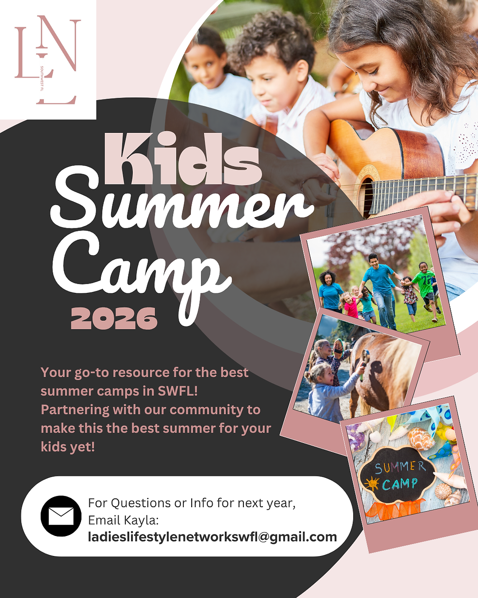 Welcome to the SWFL Summer Camp Guide: 2026 ☀️