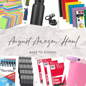 What's In My Cart? -- Back to School Faves from Amazon