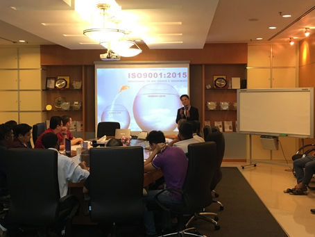 TSY In House Training #2: Transition to ISO 9001:2015 Understanding The New Changes & Requirements